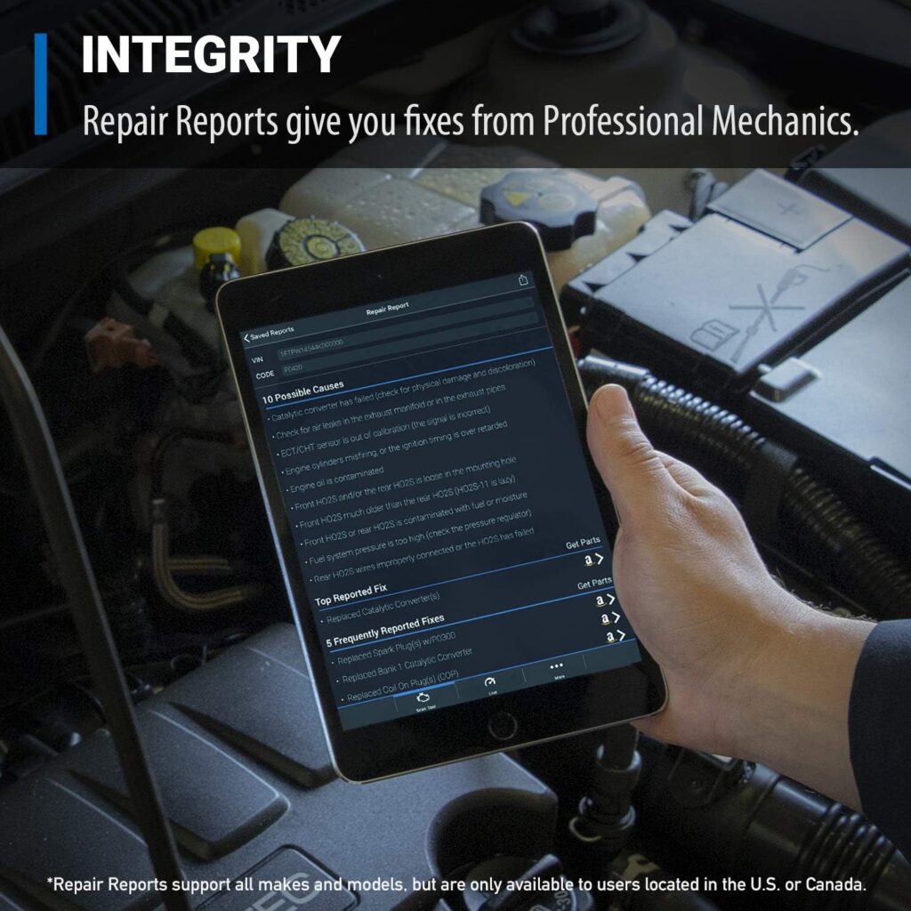 BlueDriver Bluetooth Pro OBDII Scan Tool for iPhone Android - No Subscription Fee - OBD2 Car Scanner and Code Reader - Diagnose Check Engine, ABS, SRS, Airbag 7000+ Issues on Vehicles 1996+ BlueDriver Bluetooth Pro OBDII Scan Tool for iPhone Android - No Subscription Fee - OBD2 Car Scanner and Code Reader - Diagnose Check Engine, ABS, SRS, Airbag 7000+ Issues on Vehicles 1996+