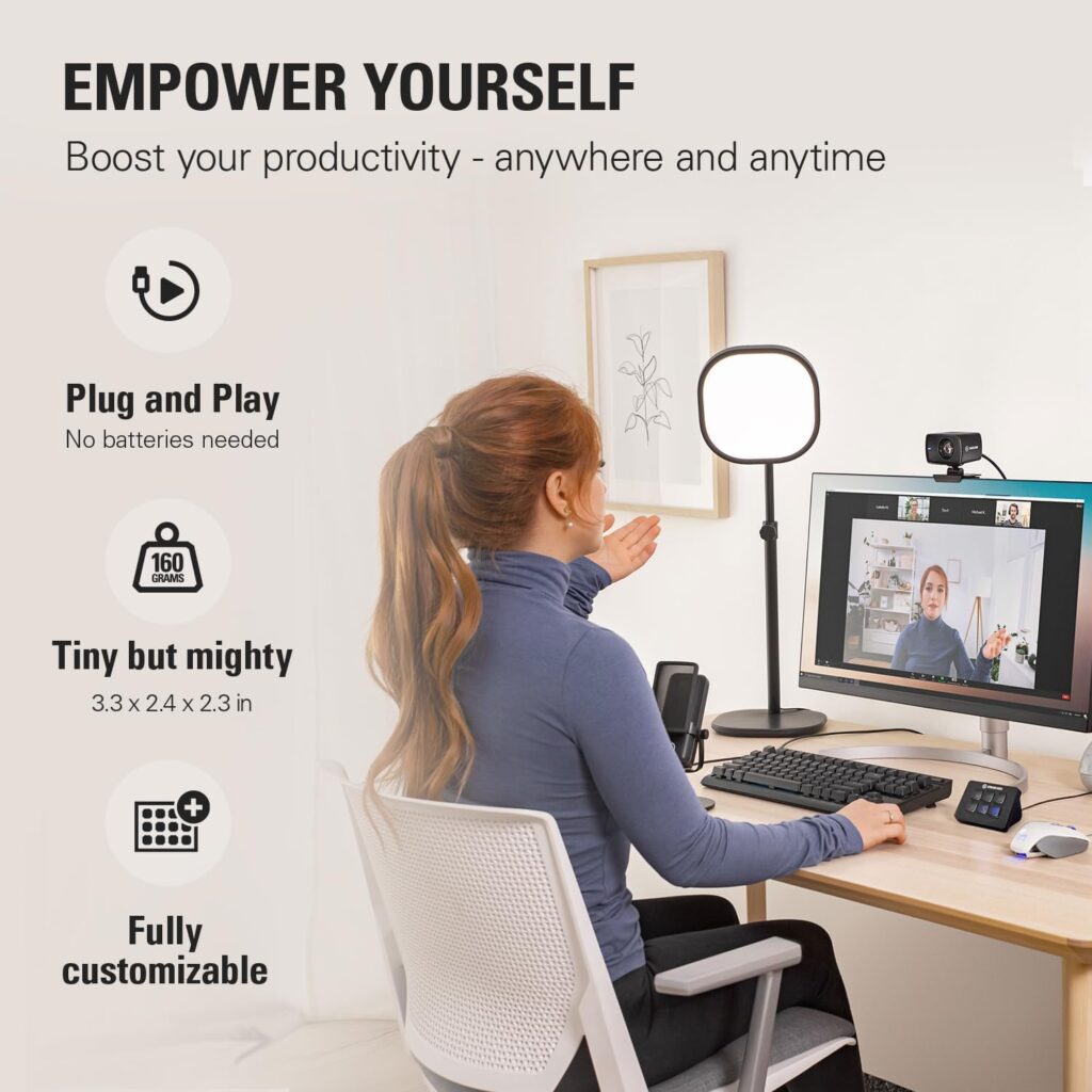 Elgato Stream Deck Mini – Control Zoom, Teams, PowerPoint, MS Office and More, Boost Productivity with Seamless Integration for Daily Apps, Set Up Shortcuts Easily, Compatible with Mac and PC Elgato Stream Deck Mini – Control Zoom, Teams, PowerPoint, MS Office and More, Boost Productivity with Seamless Integration for Daily Apps, Set Up Shortcuts Easily, Compatible with Mac and PC