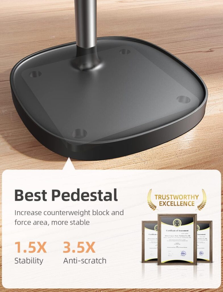 LISEN Cell Phone Stand Adjustable Phone Holer for Desk, Computer Office Desk Accessories for iPhone 16 Holder Women Kitchen Essentials Fits All Mobile Phones Switch Kindle iPads Tablet 4-10in LISEN Cell Phone Stand Adjustable Phone Holer for Desk, Computer Office Desk Accessories for iPhone 16 Holder Women Kitchen Essentials Fits All Mobile Phones Switch Kindle iPads Tablet 4-10in