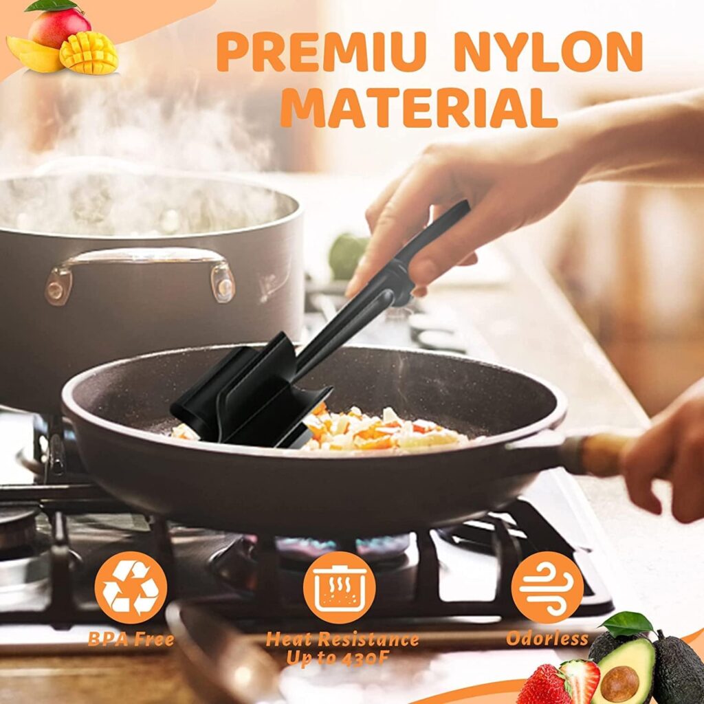 Meat Chopper, Hamburger Chopper, Potato Masher-Professional Multifunctional Heat Resistant Nylon Ground Beef Smasher Kitchen Tools And Gadgets, Safe For Non-Stick Cookware. Meat Chopper, Hamburger Chopper, Potato Masher-Professional Multifunctional Heat Resistant Nylon Ground Beef Smasher Kitchen Tools And Gadgets, Safe For Non-Stick Cookware.