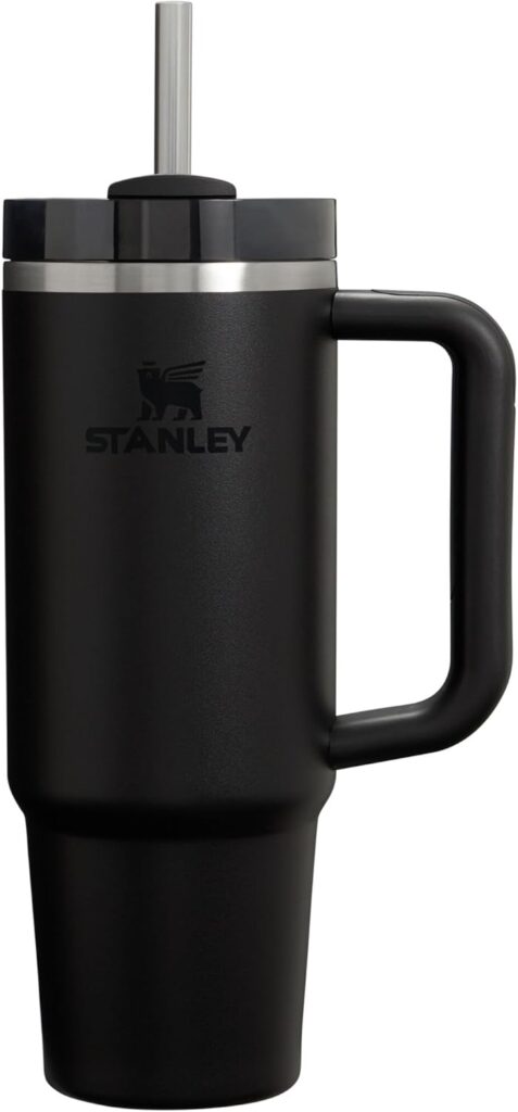 Stanley Quencher H2.0 Tumbler with Handle and Straw 30 oz | Flowstate 3-Position Lid | Cup Holder Compatible for Travel | Insulated Stainless Steel Cup | BPA-Free | Black 2.0 Stanley Quencher H2.0 Tumbler with Handle and Straw 30 oz | Flowstate 3-Position Lid | Cup Holder Compatible for Travel | Insulated Stainless Steel Cup | BPA-Free | Black 2.0
