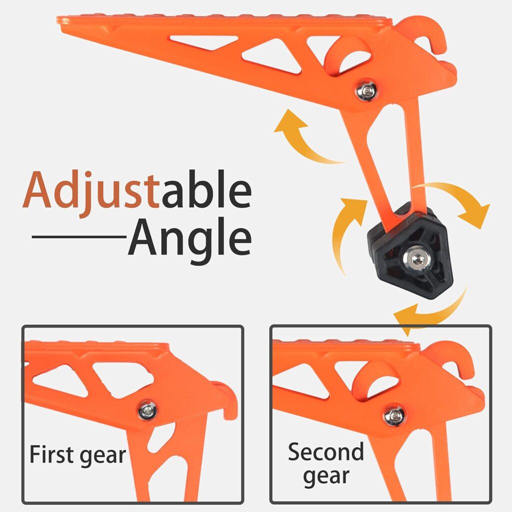 TOOENJOY Adjustable 5 Gear Extra Protection Car Door Latch Step No Assemble Foldable Heavy Duty Car Gadgets Stand Pedal Ladder for Easy Roof Rack Access, Universal, Max Load 400LBS(Medium) TOOENJOY Adjustable 5 Gear Extra Protection Car Door Latch Step No Assemble Foldable Heavy Duty Car Gadgets Stand Pedal Ladder for Easy Roof Rack Access, Universal, Max Load 400LBS(Medium)