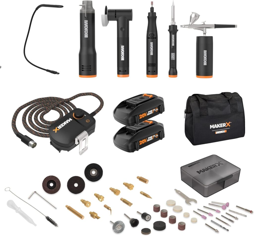 Worx WX997L MAKERX Crafting Tool Deluxe Combo Kit Worx WX997L MAKERX Crafting Tool Deluxe Combo Kit