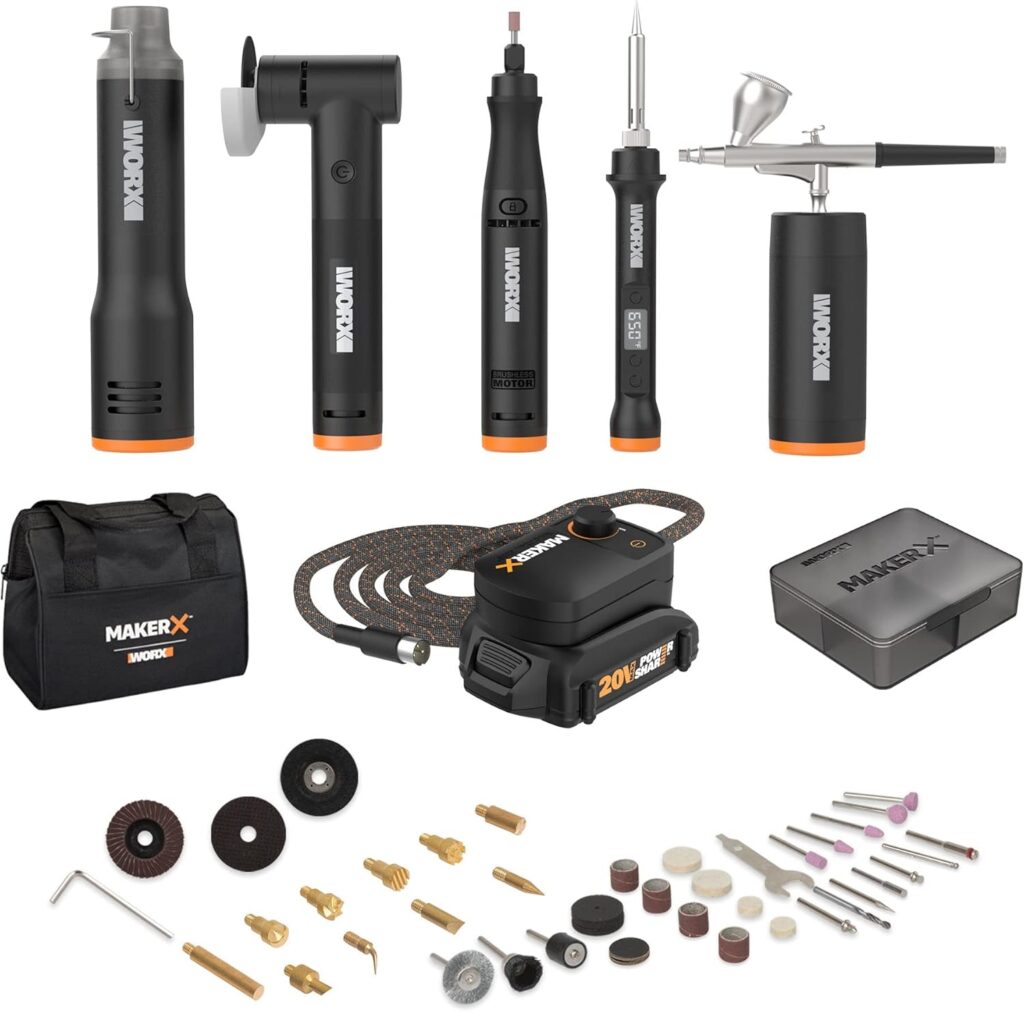 Worx WX997L MAKERX Crafting Tool Deluxe Combo Kit Worx WX997L MAKERX Crafting Tool Deluxe Combo Kit